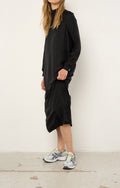 American Vintage - Robe ML Col Montant - Noir - Femme