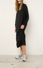 American Vintage - Robe ML Col Montant - Noir - Femme