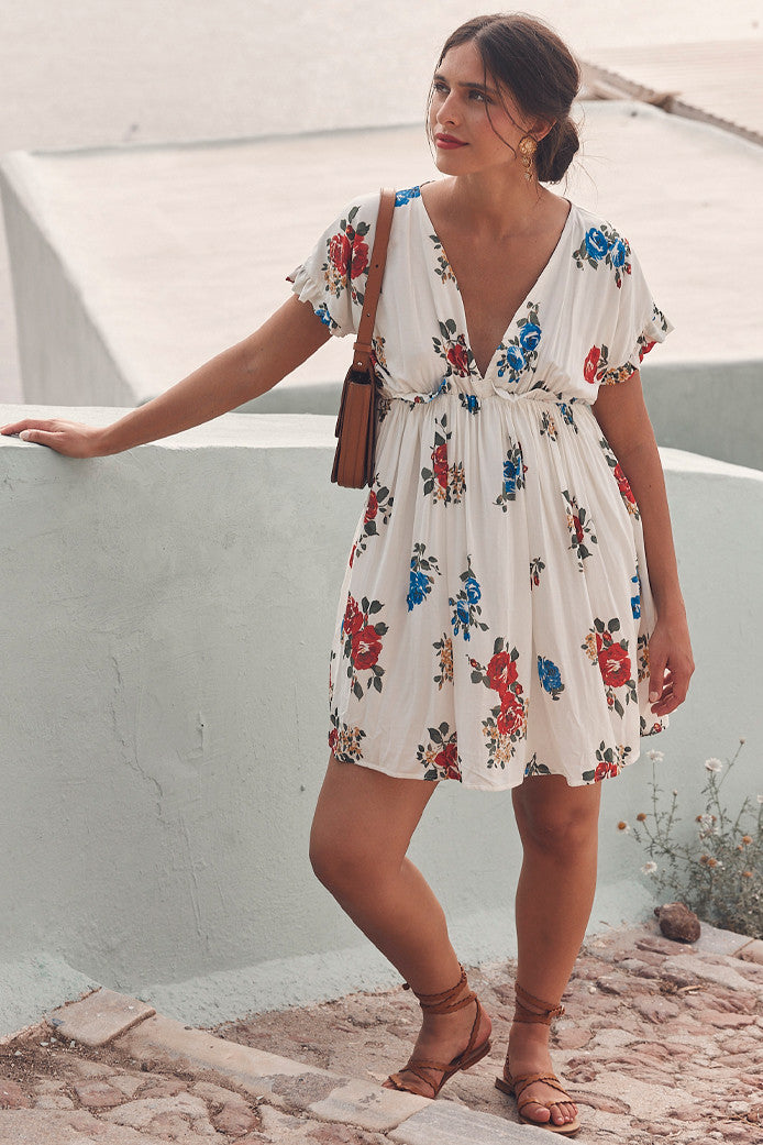 MANELLE FLORES DRESS