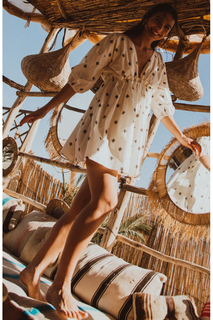 Robe Margaux Inka Popeline