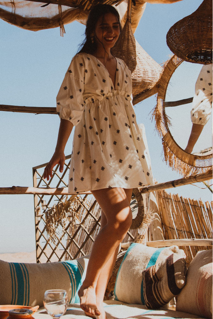 Robe Margaux Inka Popeline