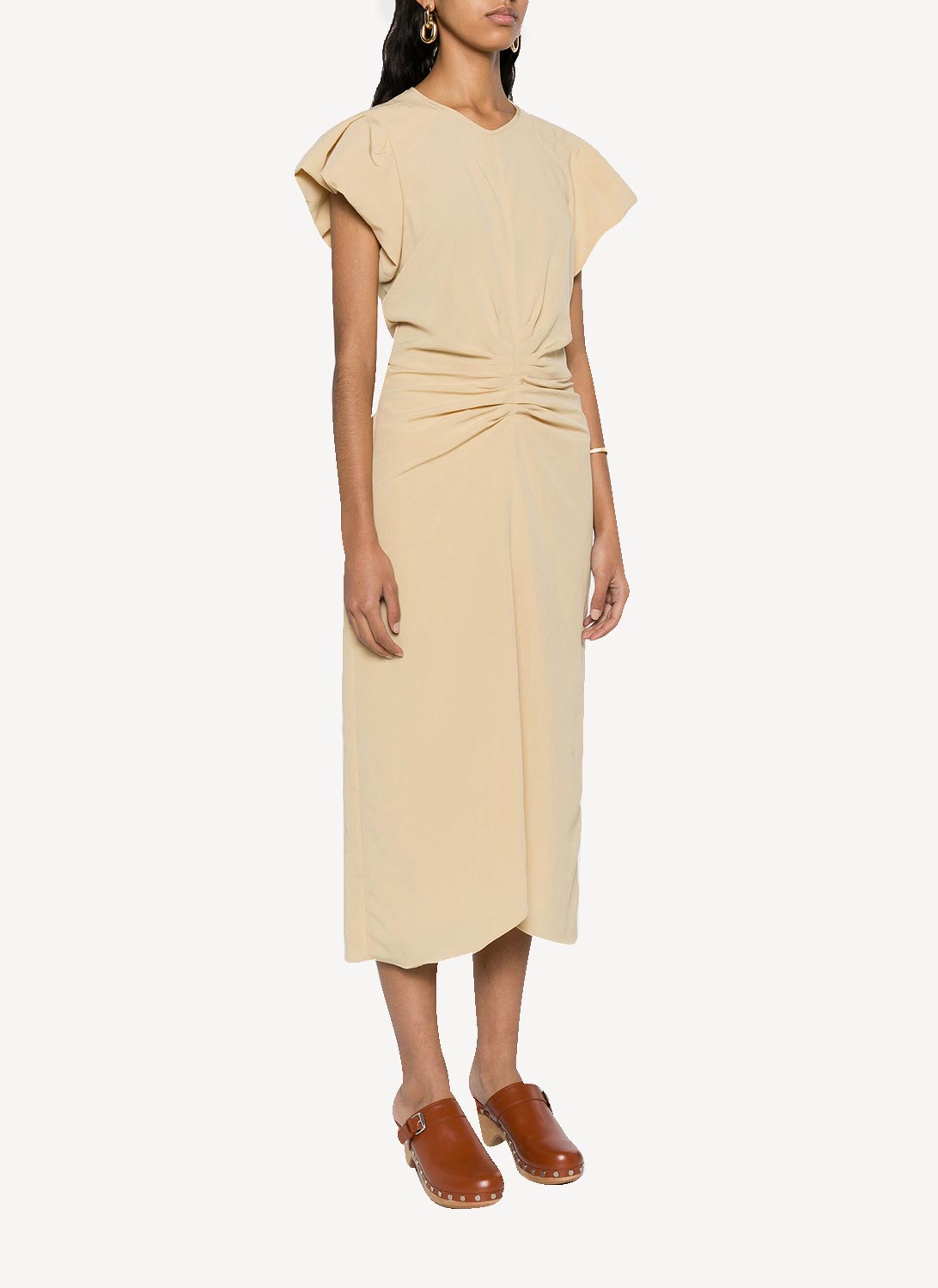 Isabel Marant - Robe Midi Devane - Beige - Femme