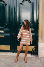 VESTIDO OCÉANE CAMEL