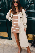 VESTIDO OCÉANE CAMEL