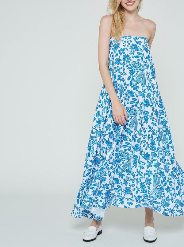 Modetrotter - Vestido Popi Fokis - Azul