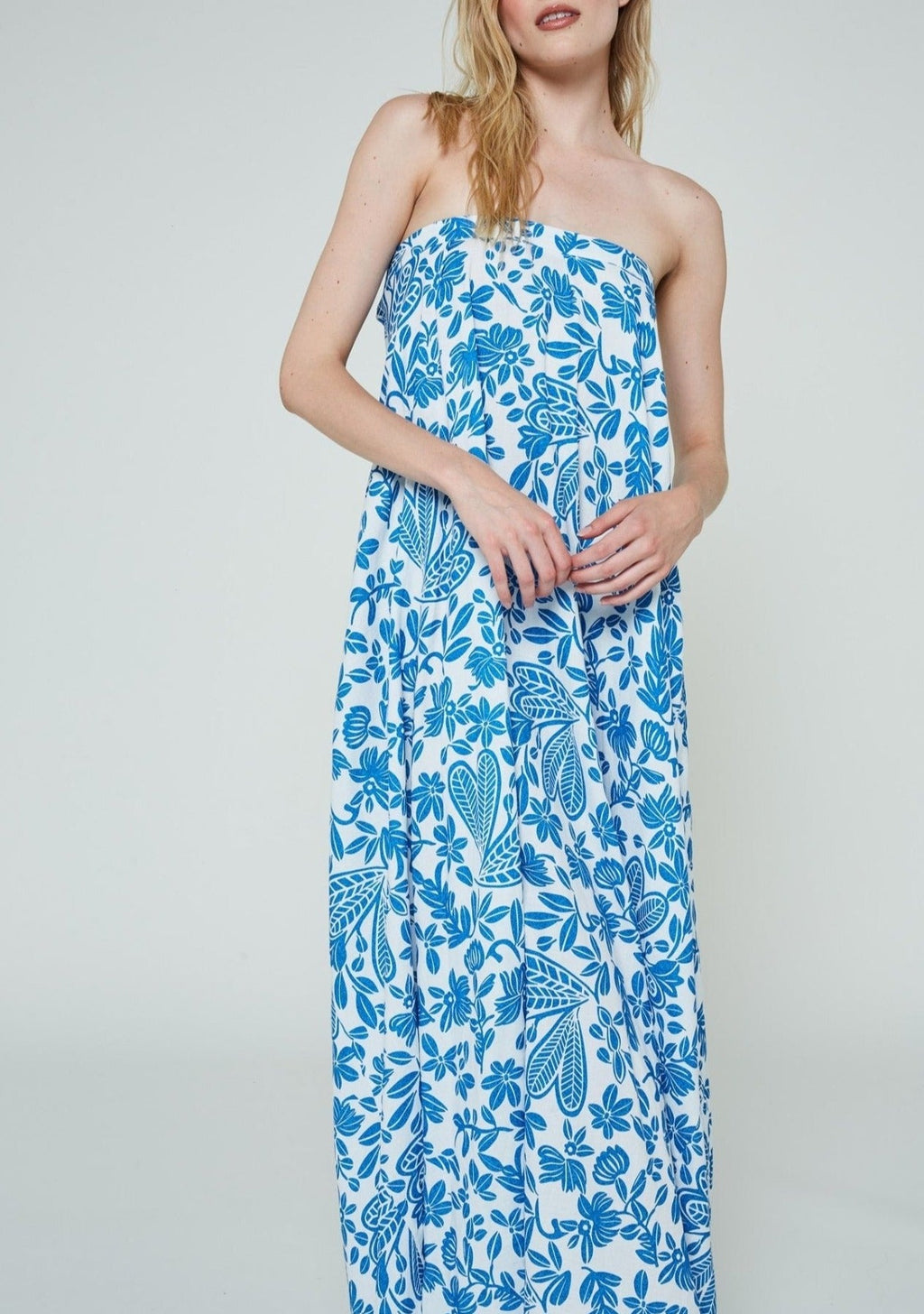 Modetrotter - Vestido Popi Fokis - Azul