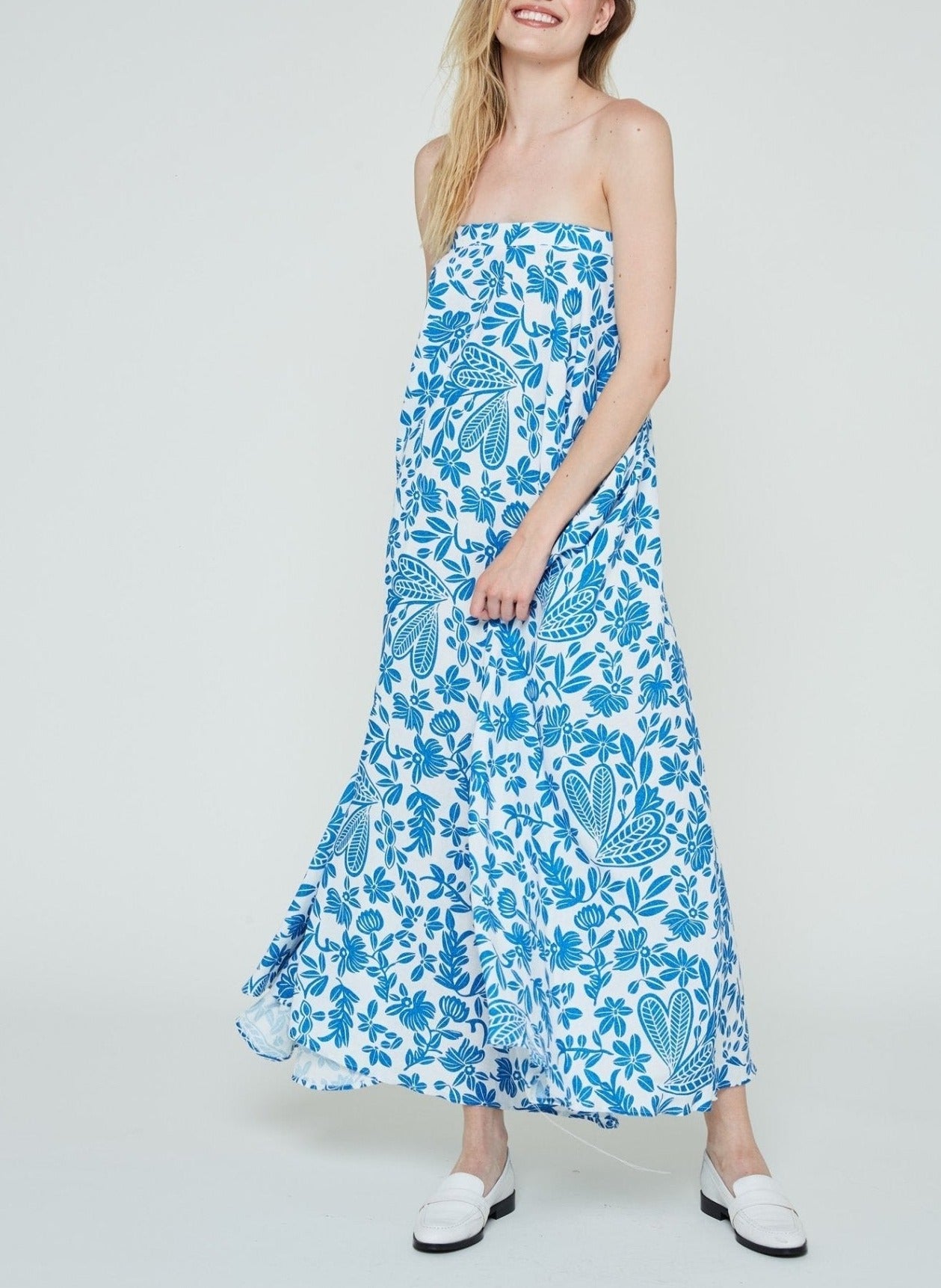 Modetrotter - Vestido Popi Fokis - Azul