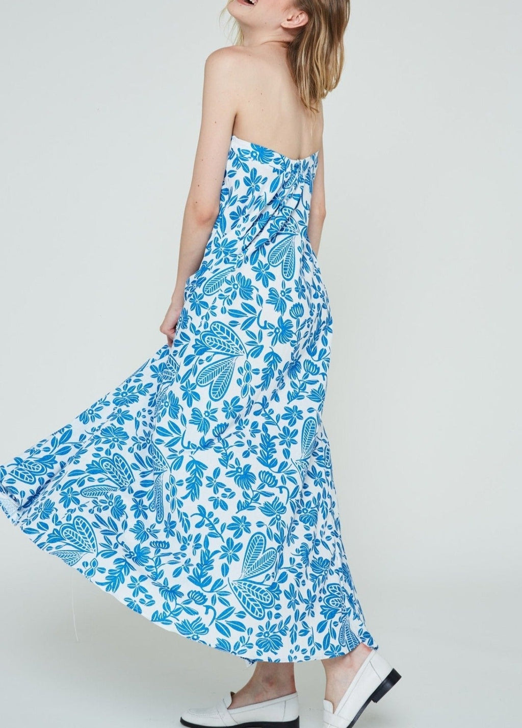 Modetrotter - Vestido Popi Fokis - Azul