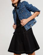 Claudie Pierlot - Vestido Ramille - Negro