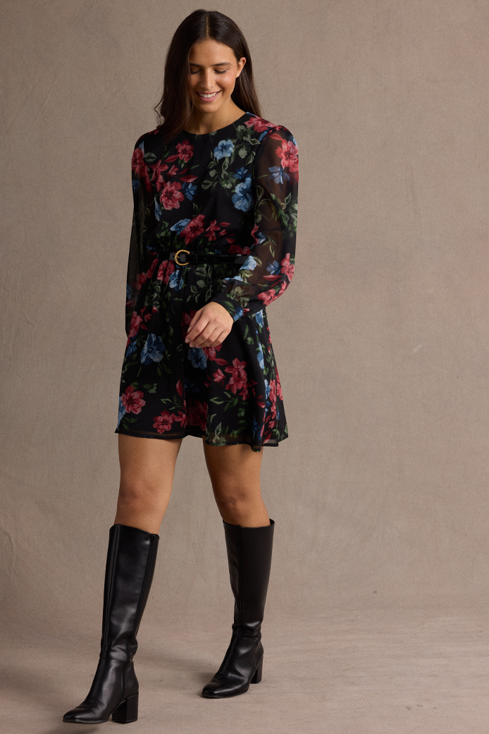 VESTIDO REBECCA CROCUS