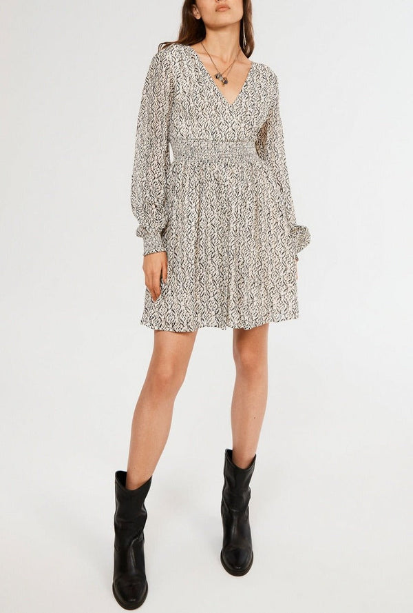 Claudie Pierlot - Robe C&T - Regard - Print Clair