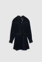Claudie Pierlot - Robe C&T - Relax - Marine
