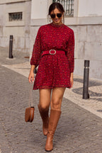VESTIDO RENÉE MASSIMA ROJO