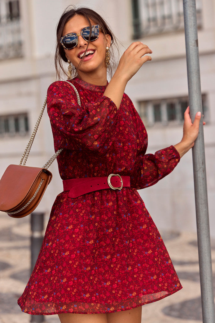 VESTIDO RENÉE MASSIMA ROJO