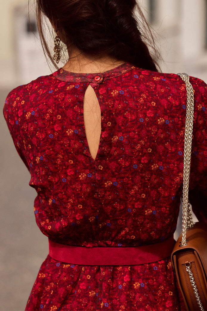 VESTIDO RENÉE MASSIMA ROJO