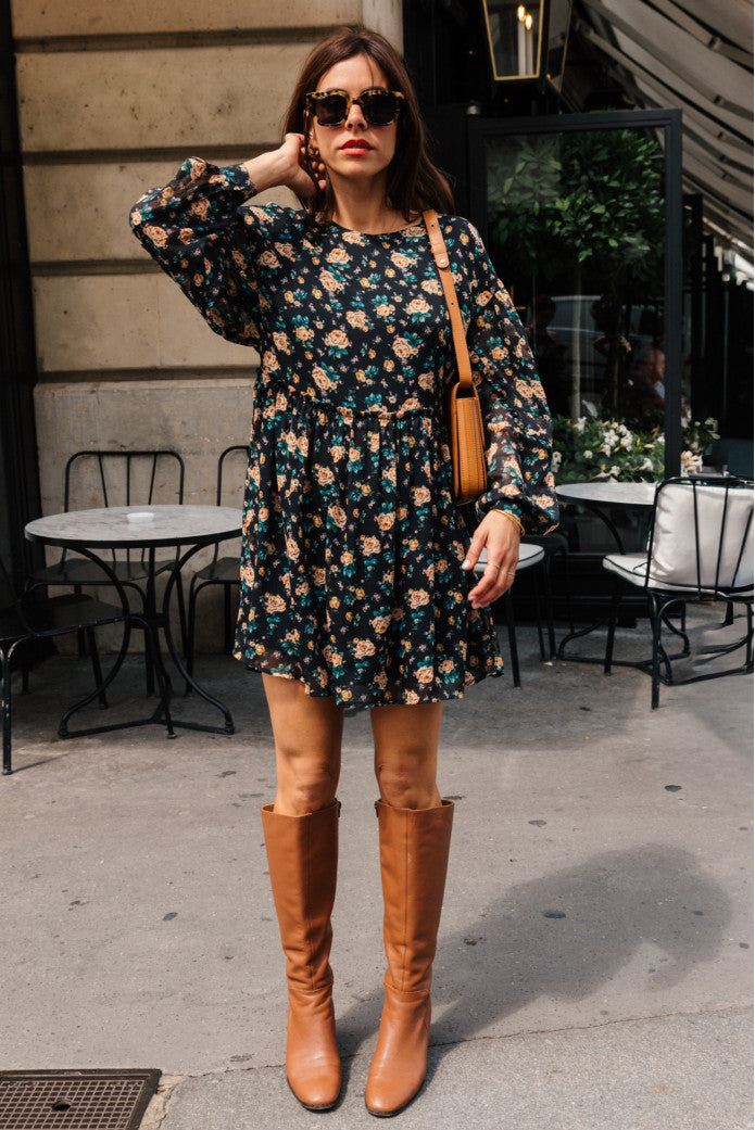 Robe Rivari Imprime Giverny