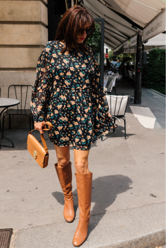 Robe Rivari Imprime Giverny