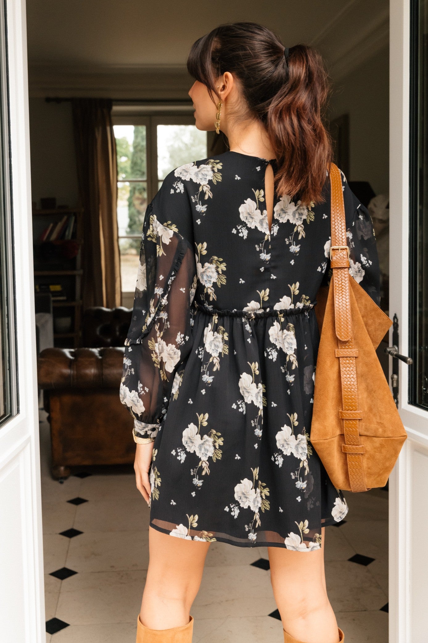 RIVARI ONDINE PRINT DRESS