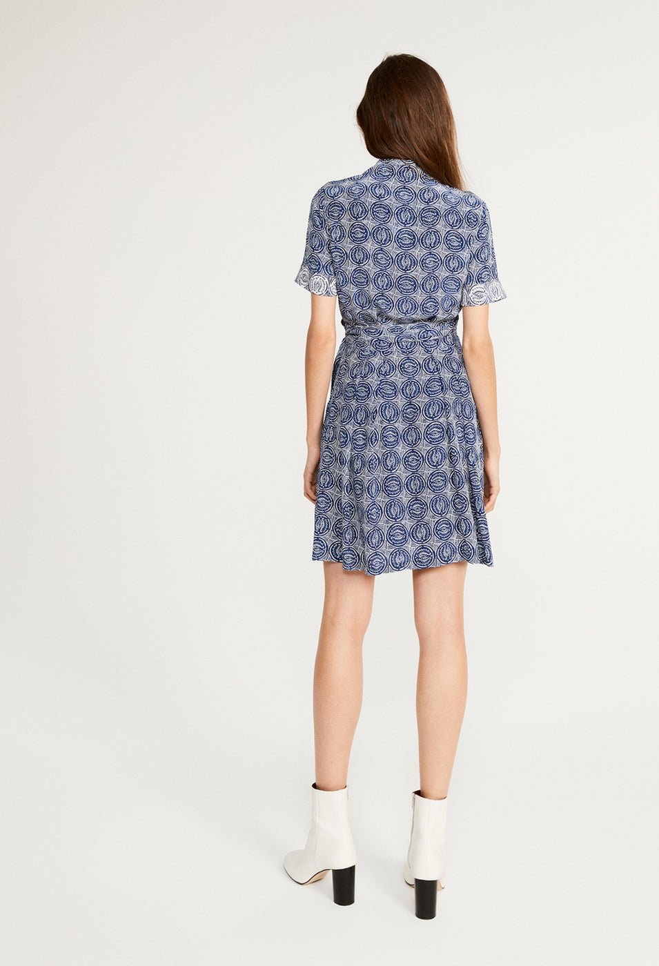 Claudie Pierlot - Robe C&T - Rosaco - Print Fonce