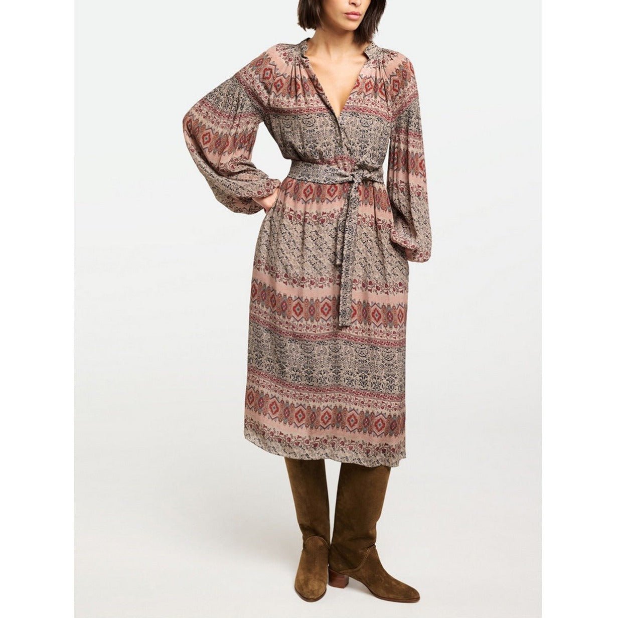 Vanessa Bruno - Vestido Saxo - Beige