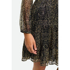 Robe Sloana - Noir/Argent