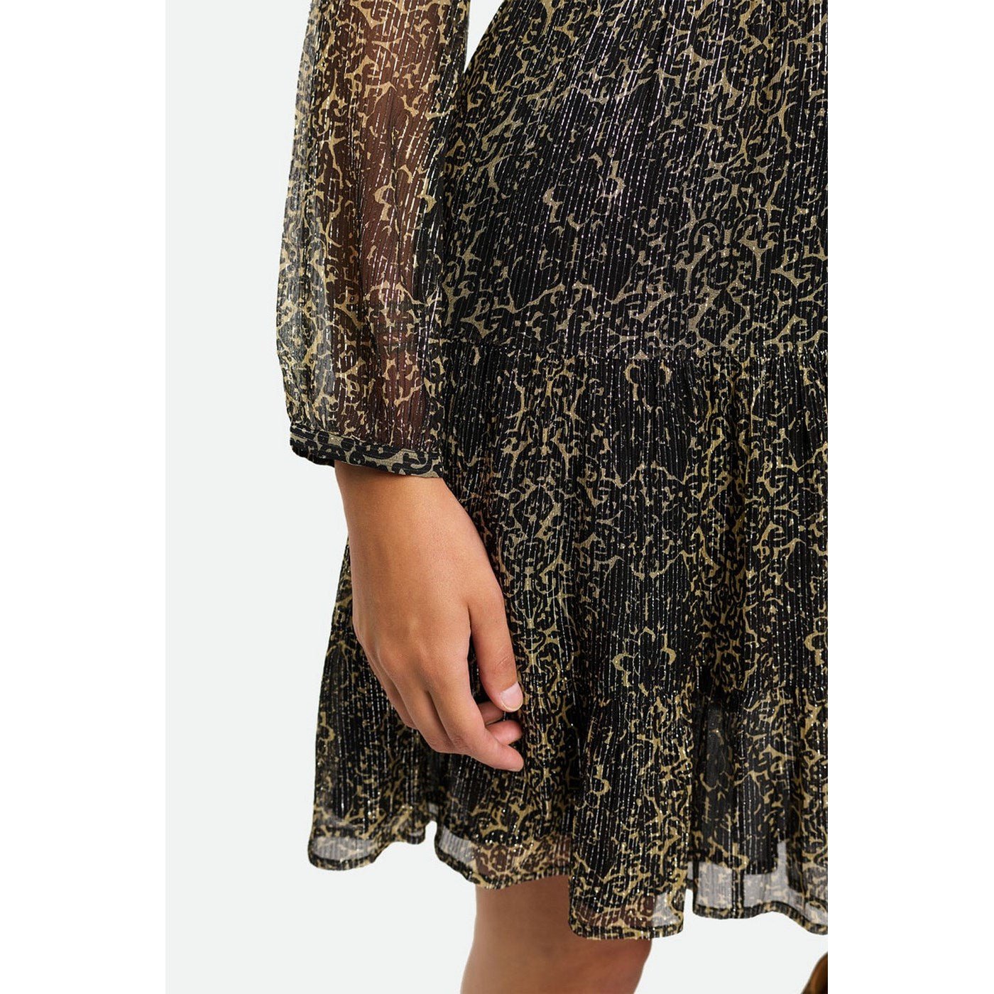 Robe Sloana - Noir/Argent