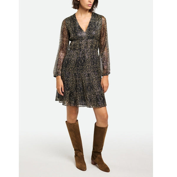 Vanessa Bruno - Vestido Sloana - Negro/Plata