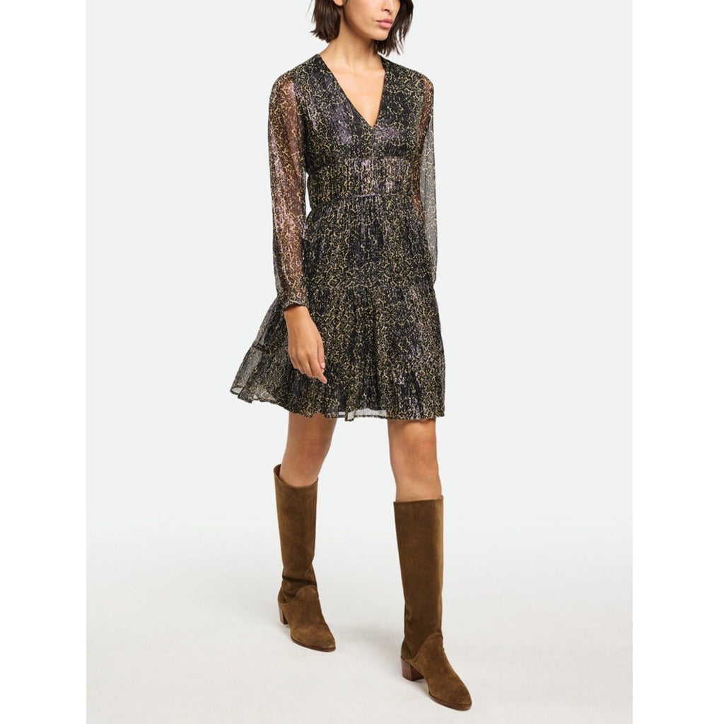 Robe Sloana - Noir/Argent