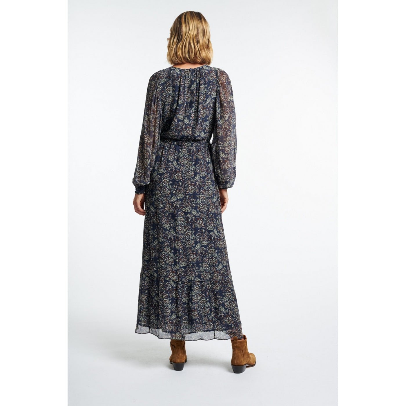 Sylvia Dress - Navy
