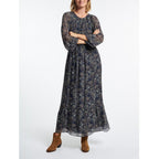 Sylvia Dress - Navy