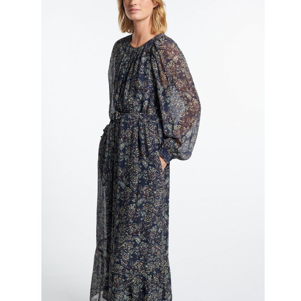 Sylvia Dress - Navy