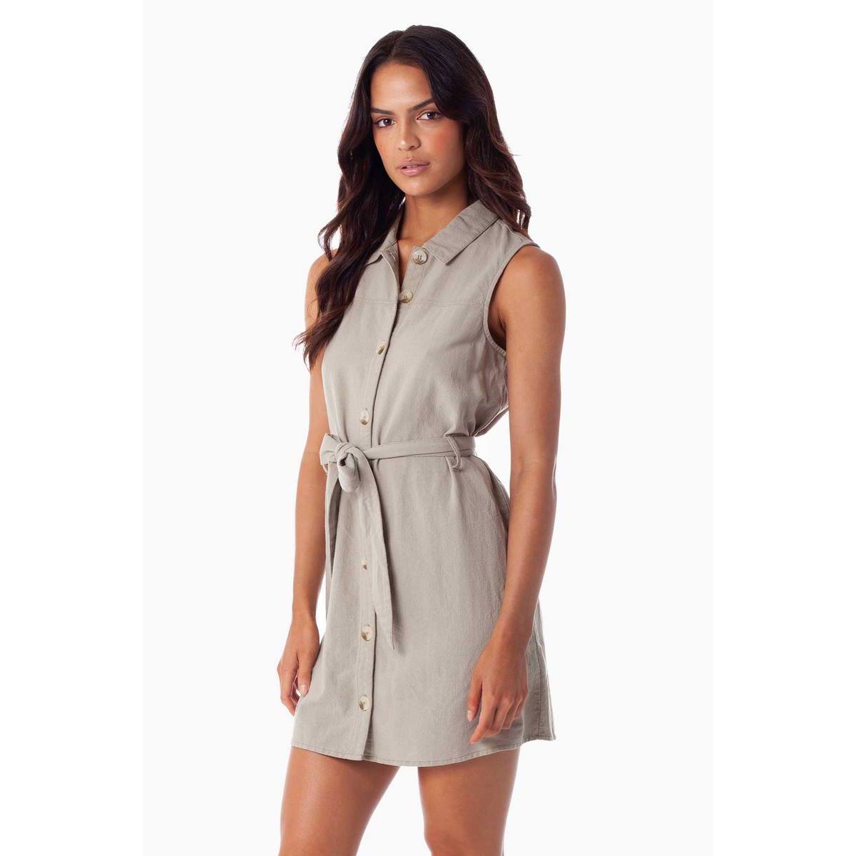 Rhythm - Vestido Verona - Musgo - Mujer