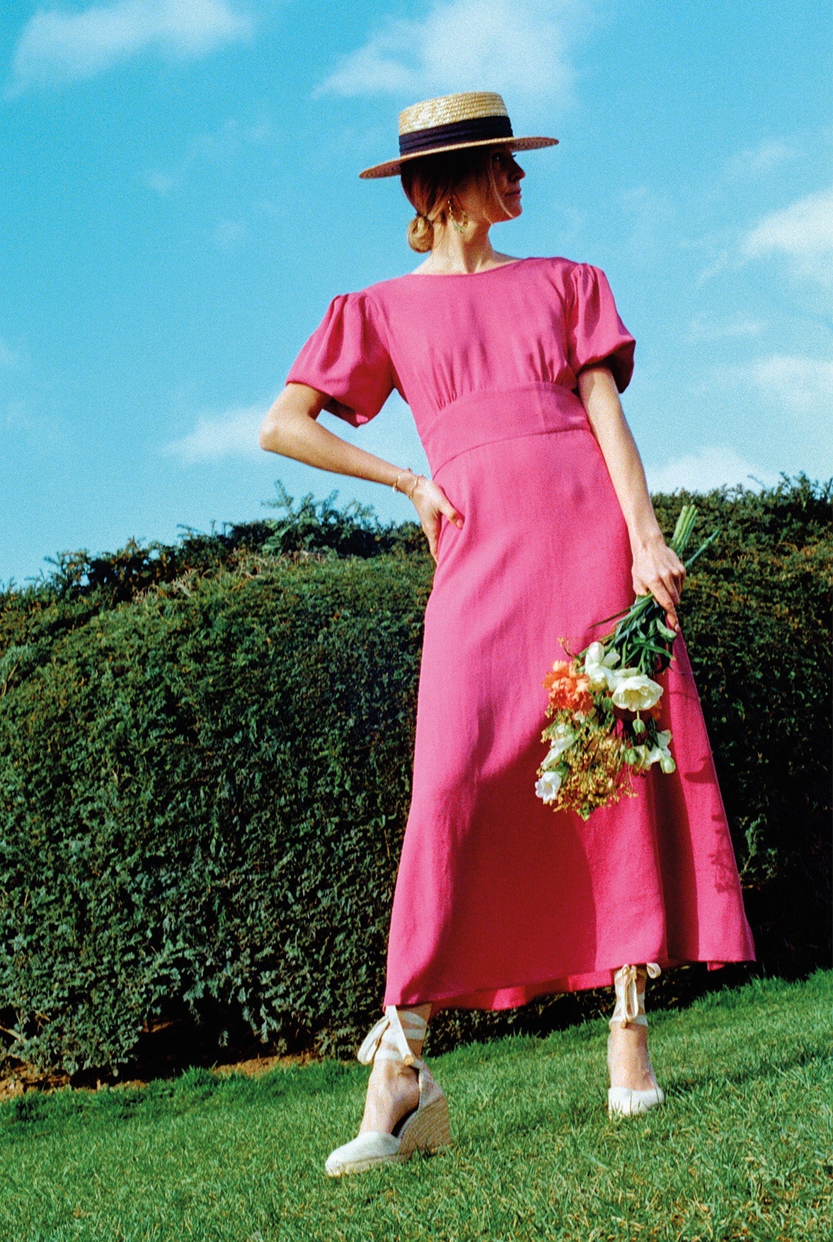 Vestido Madeleine Ciclamen