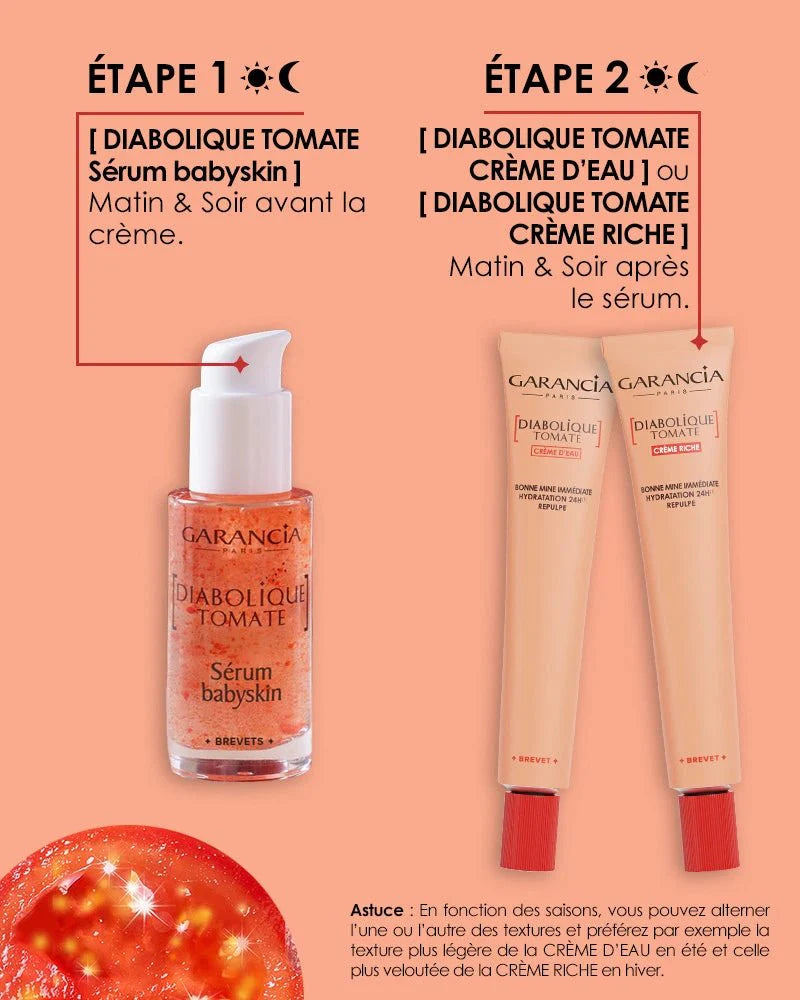Rutina y consejos para cremas de día - diabolique tomate 