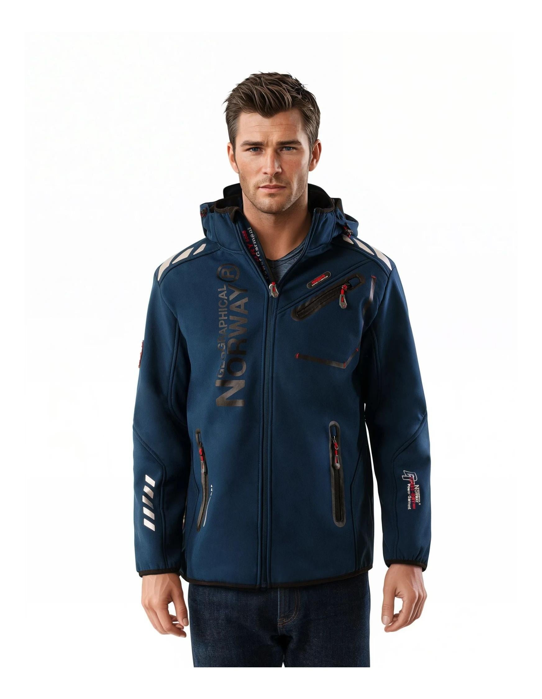 Canadian Peak - Softshell - Royauteak Marine Noir - Hombre
