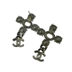 Chanel - Örhängen CC Dangle Silver_Plated - Silver
