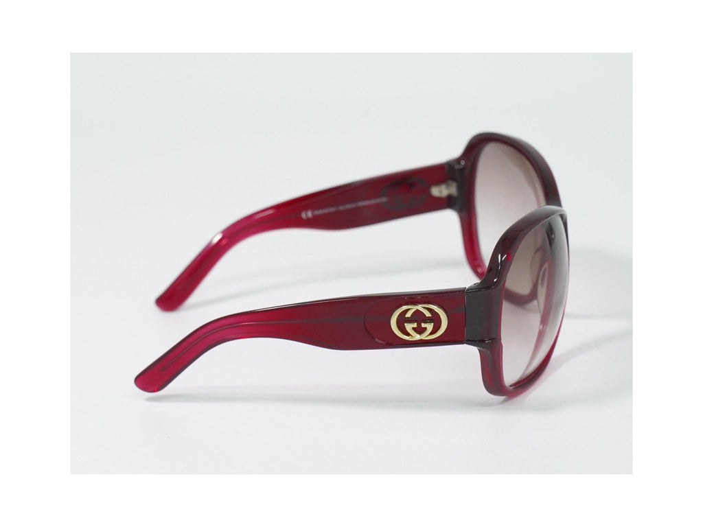 Gucci - Okulary Przeciwsłoneczne Eyewear Plastic - Czerwone