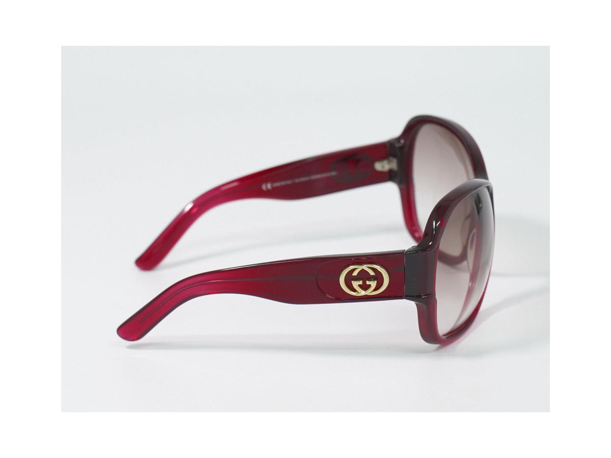Gucci - Okulary Przeciwsłoneczne Eyewear Plastic - Czerwone