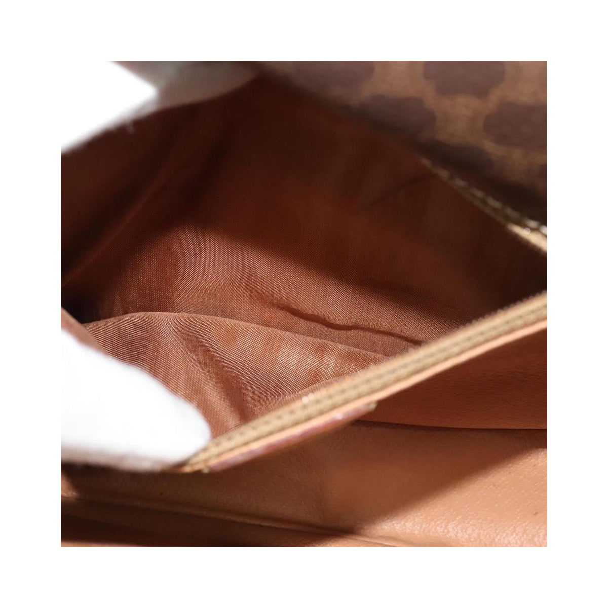 Celine - Borsa a spalla Macadam in tela - Marrone