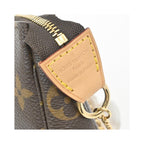 Louis Vuitton - Kuvertväska Mini Pochette Accessoires Mini Läder - Brun