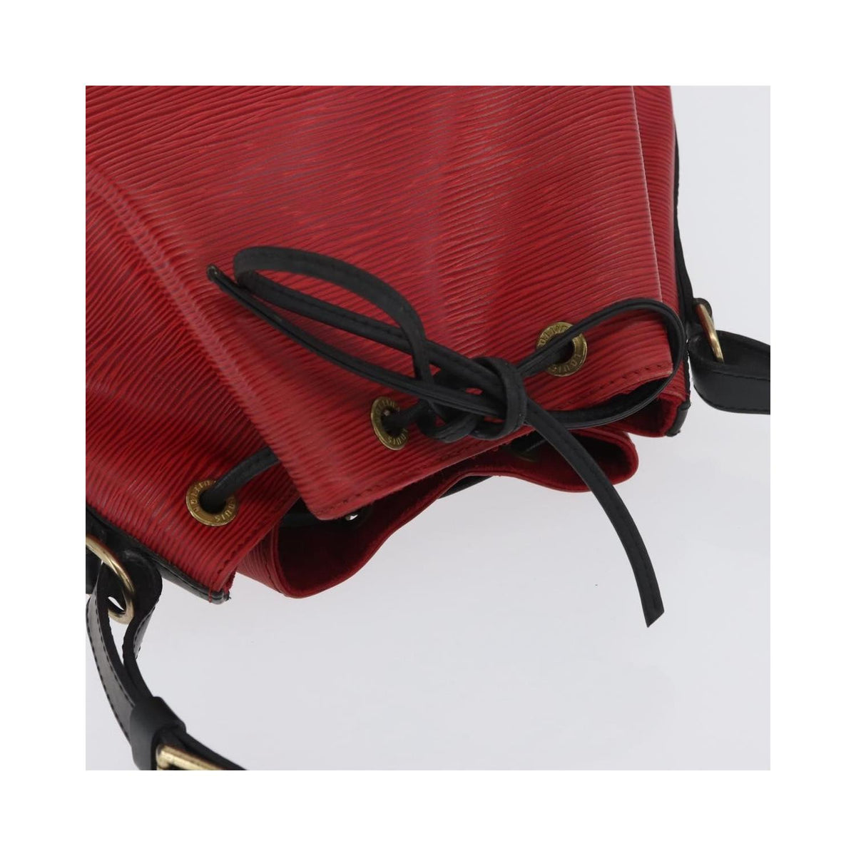 Louis Vuitton - Axelväska Bicolor Petit Noe Handbag Läder - Röd