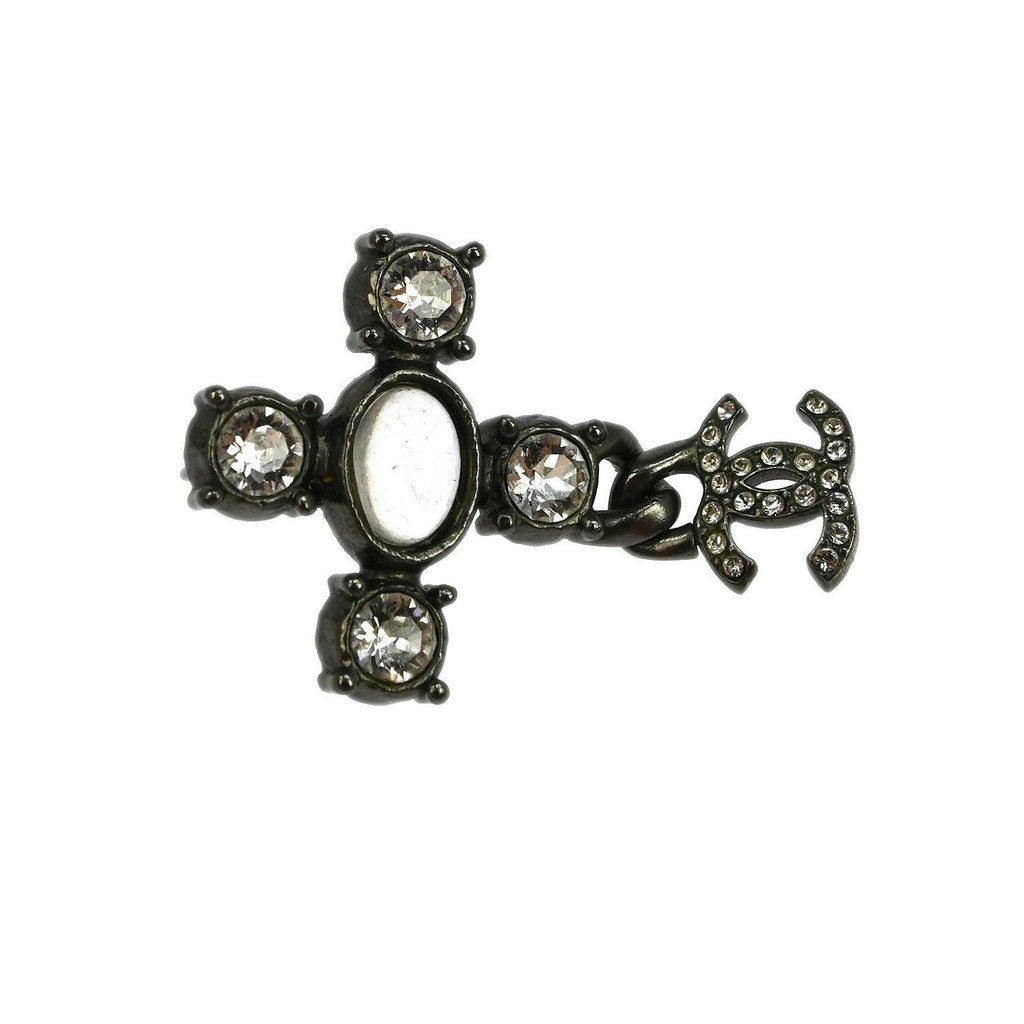 Chanel - Örhängen CC Dangle Silver_Plated - Silver