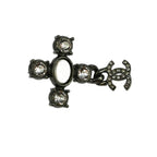 Chanel - Örhängen CC Dangle Silver_Plated - Silver