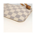 Louis Vuitton - Saszetka Neverfull Pochette Small Toile - Biała
