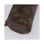 Louis Vuitton - Papillon Pochette Mini Clutch Canvas - Brun
