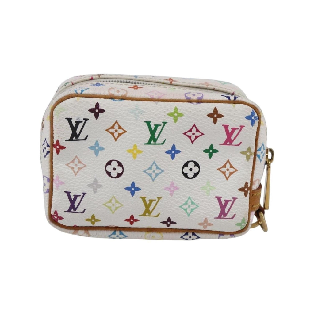 Louis Vuitton – Saszetka Wapity Trousse z płótna – Biała