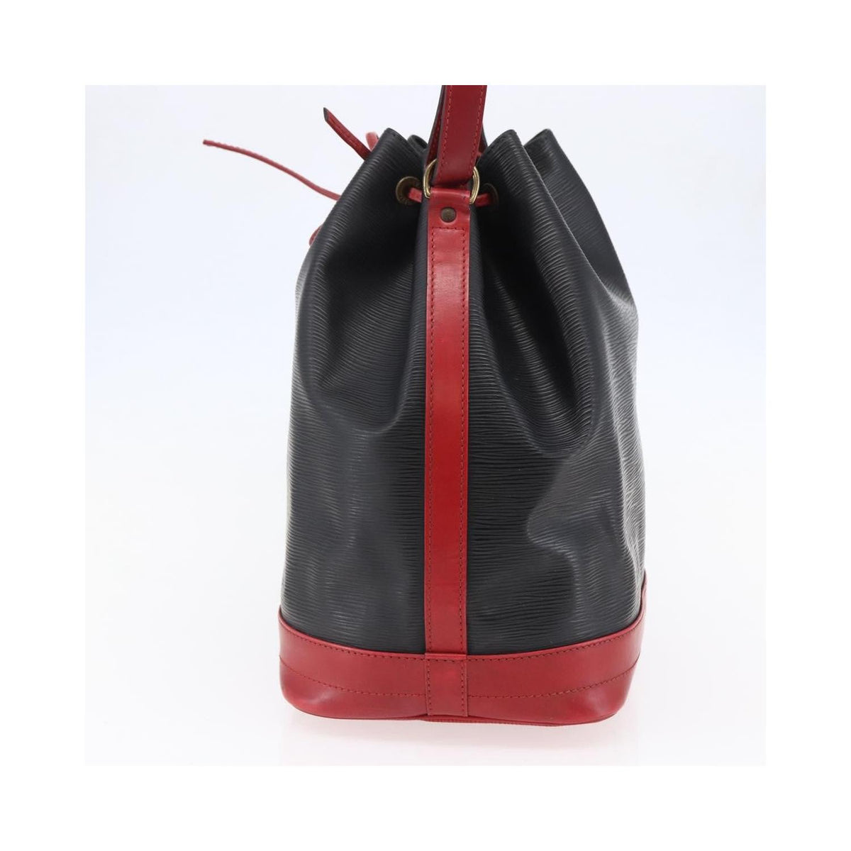 Louis Vuitton - Handväska Bicolor Noe Large Läder - Svart