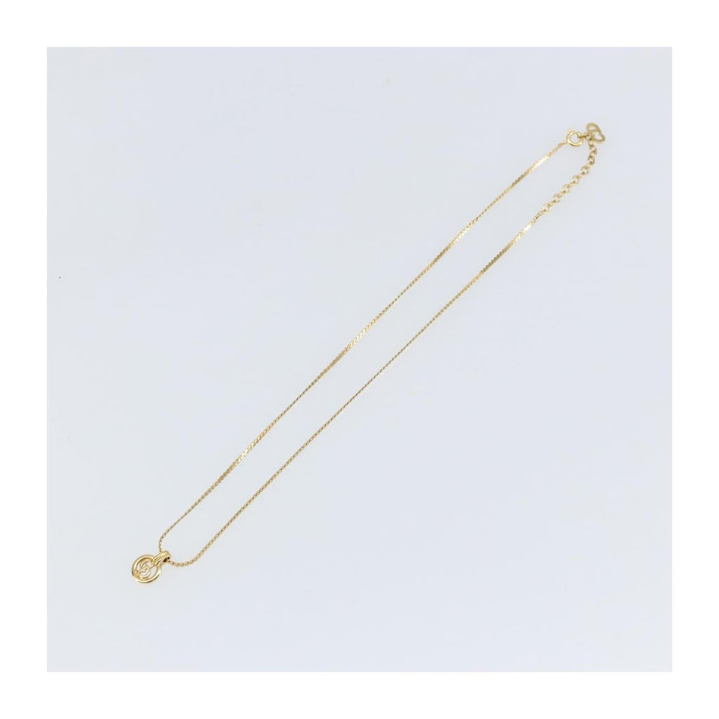 Christian Dior CD Collar con colgante redondo Metal Imagen del producto