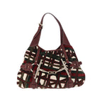 Gucci - Axelväska Vintage Jackie Shoulder Canvas - Grön