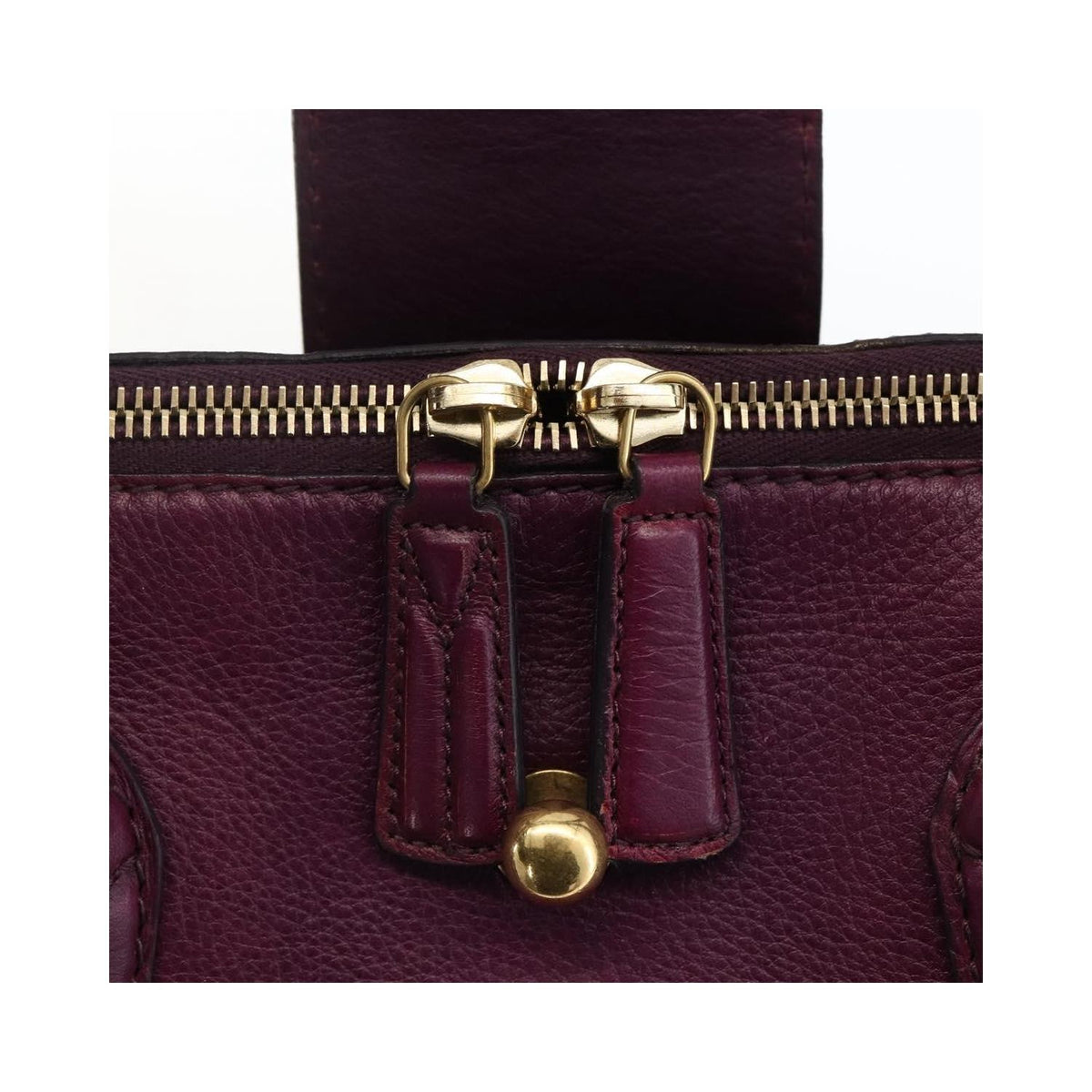 Saint Laurent - Shopper Bicolor Muse Two Cabas Læder - Lilla